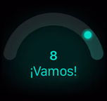 Puntuación de Disposición de 8, ¡Vamos!