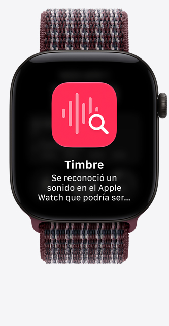 Apple Watch Series 12, caja de aluminio, color negro, pantalla de conversaciones destacadas, correa loop deportiva, color borgoña escocés
