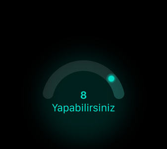 Hazır olma skoru 8, Yapabilirsiniz