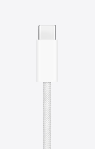Detail van USB‑C-oplaadkabel