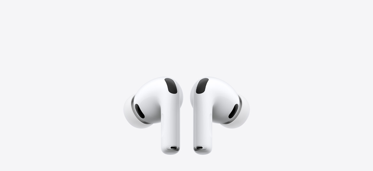 AirPods Pro 3, audífonos inalámbricos, blancos, almohadillas de silicón