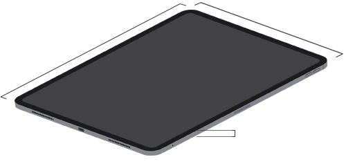 iPad Pro 13″ dimensions