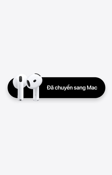 Tai nghe AirPods 5 bên cạnh tin nhắn có nội dung: 
